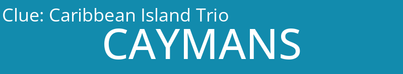 Caribbean Island Trio