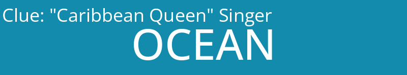 "Caribbean Queen" Singer
