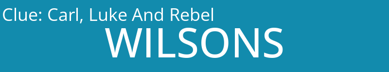 Carl, Luke And Rebel