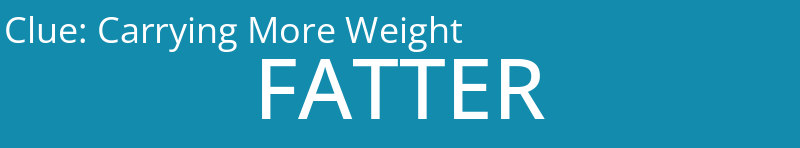 Carrying More Weight