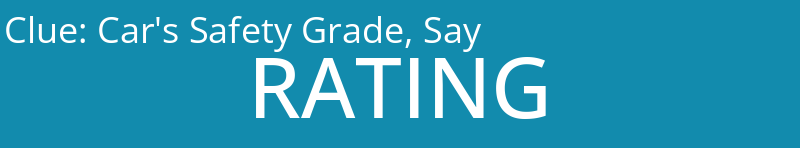 Car's Safety Grade, Say