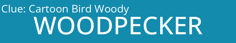Cartoon Bird Woody
