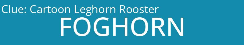Cartoon Leghorn Rooster