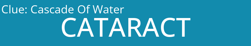 Cascade Of Water