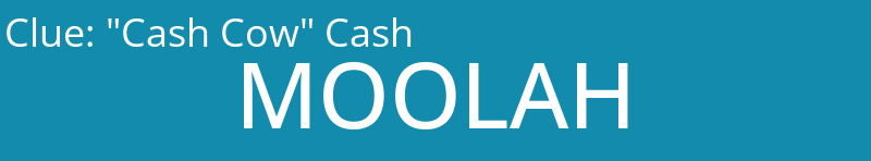 "Cash Cow" Cash