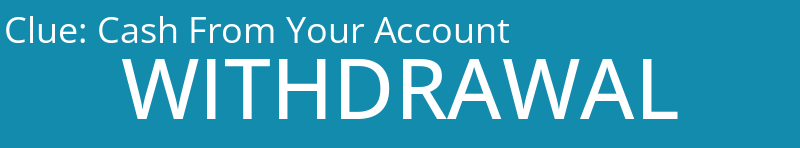 Cash From Your Account