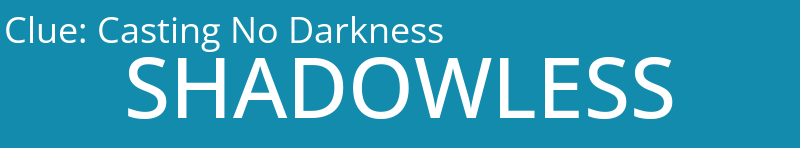 Casting No Darkness