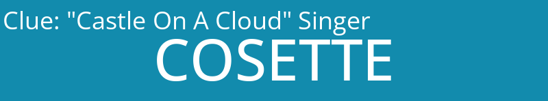 "Castle On A Cloud" Singer