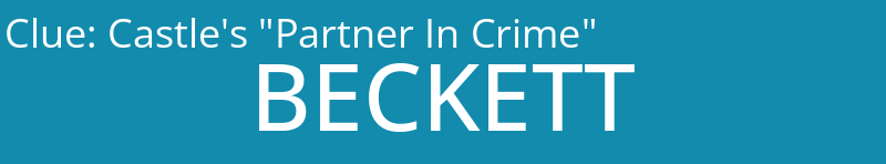 Castle's "Partner In Crime"