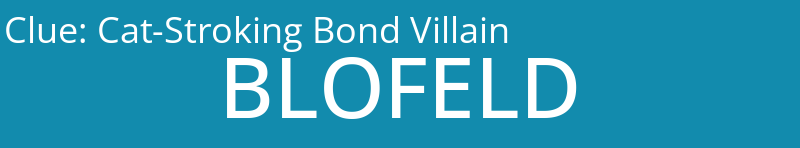 Cat-Stroking Bond Villain