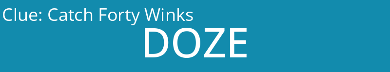 Catch Forty Winks