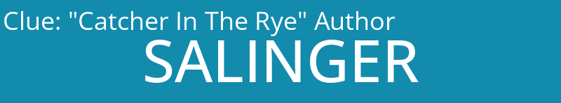 "Catcher In The Rye" Author