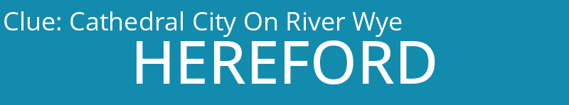Cathedral City On River Wye