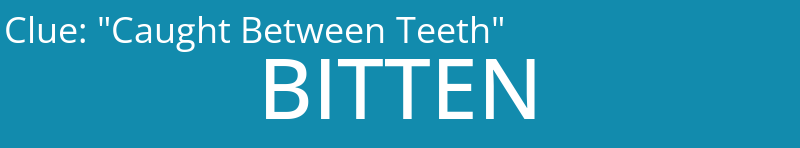 "Caught Between Teeth"