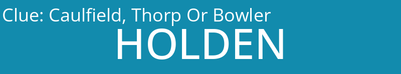 Caulfield, Thorp Or Bowler