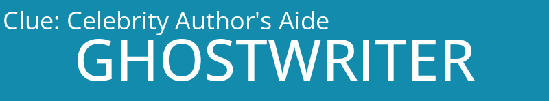 Celebrity Author's Aide
