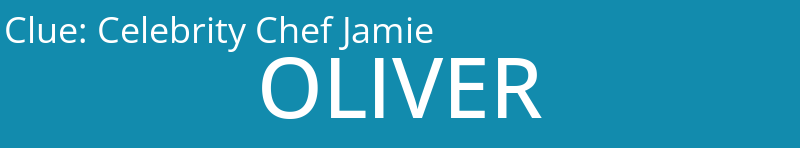 Celebrity Chef Jamie