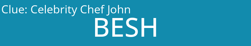 Celebrity Chef John