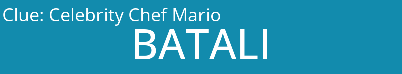 Celebrity Chef Mario