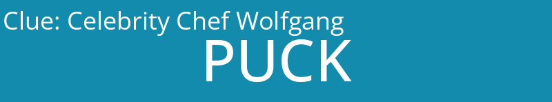 Celebrity Chef Wolfgang