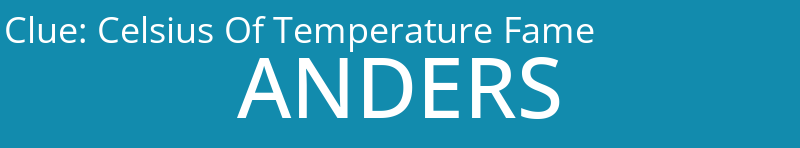 Celsius Of Temperature Fame
