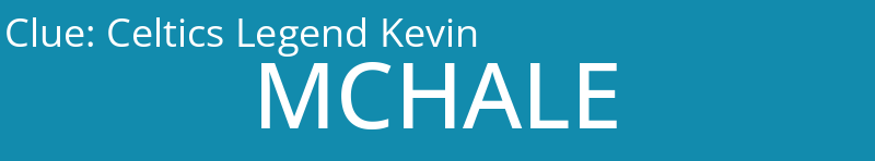Celtics Legend Kevin