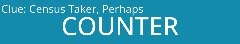 Census Taker, Perhaps