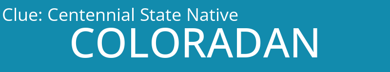 Centennial State Native