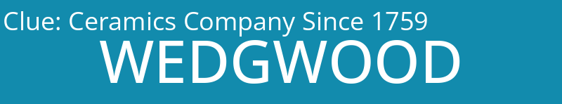 Ceramics Company Since 1759