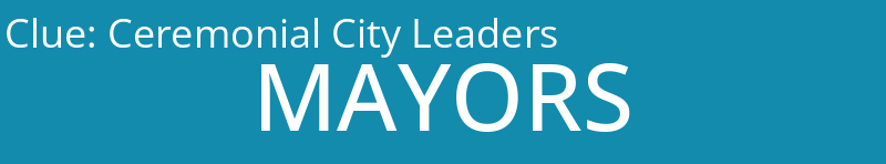 Ceremonial City Leaders