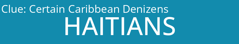 Certain Caribbean Denizens