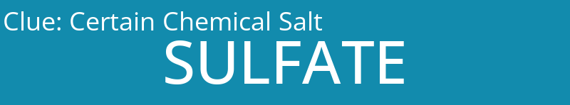 Certain Chemical Salt