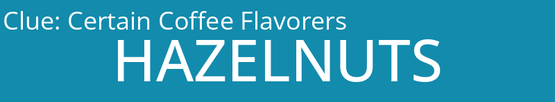 Certain Coffee Flavorers