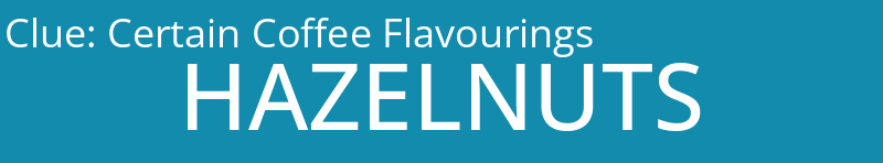 Certain Coffee Flavourings