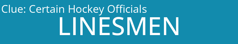 Certain Hockey Officials