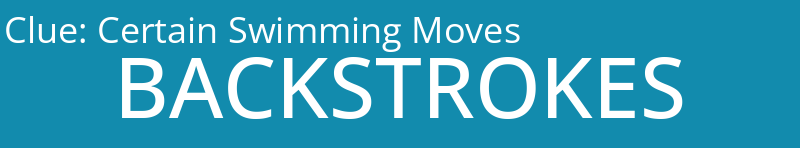 Certain Swimming Moves