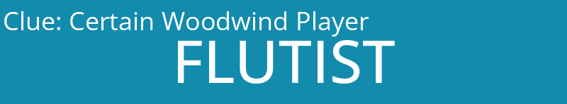 Certain Woodwind Player 