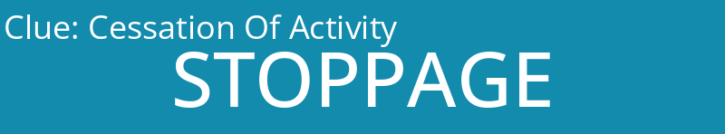 Cessation Of Activity