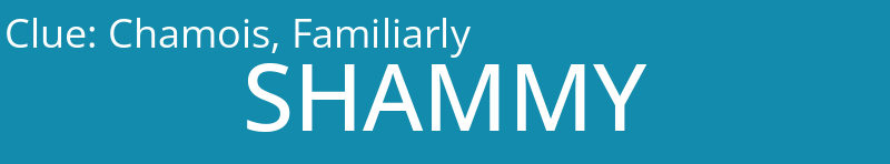 Chamois, Familiarly