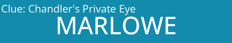 Chandler's Private Eye