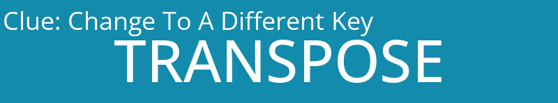 Change To A Different Key