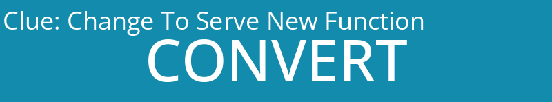 Change To Serve New Function
