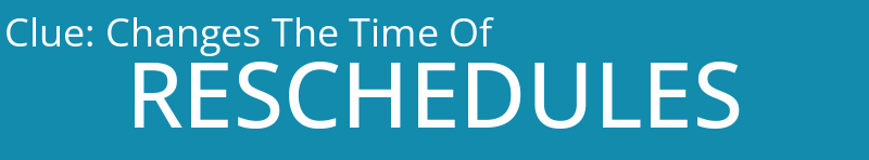 Changes The Time Of