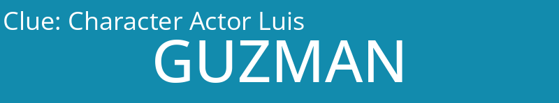 Character Actor Luis