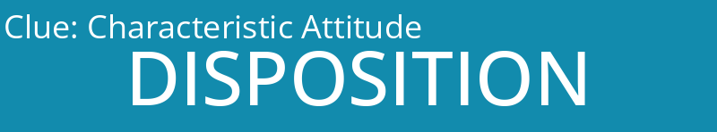 Characteristic Attitude