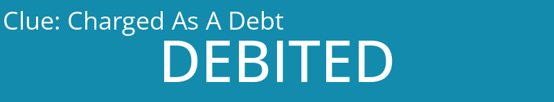 Charged As A Debt