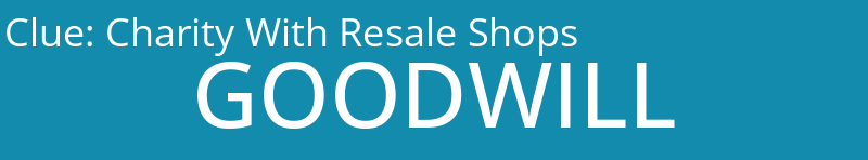 Charity With Resale Shops