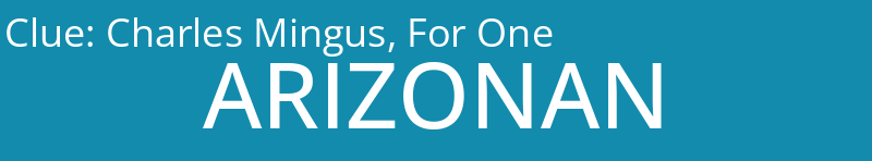 Charles Mingus, For One