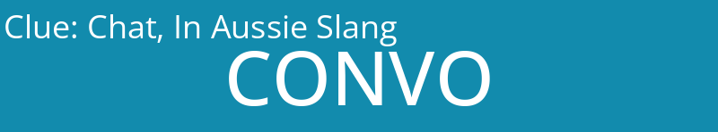 Chat, In Aussie Slang