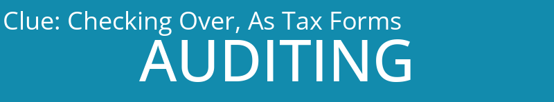 Checking Over, As Tax Forms
